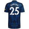 Maglia ufficiale Manchester United Jadon Sancho 25 Alternativa 2021-22 per Uomo